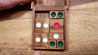 Klotski Khun Pan Sliding Puzzle Solution with 100 Moves [upl. by Reggi]