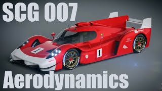 SCG 007 Glickenhaus Hypercar Part1  Aero [upl. by Yatnoed]