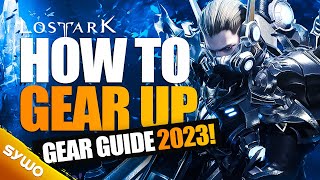 New Player GEARING UP GUIDE Lost Ark 2023 [upl. by Nennahs]