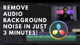 How to do AUDIO NOISE REDUCTION in DaVinci Resolve 18  Remove Background Noise Tutorial [upl. by Leboff]