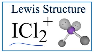 How to Draw the Lewis Dot Structure for ICl2 [upl. by Hilton]