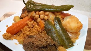 How to make Delicious Tunisian Couscous Easy recipe [upl. by Eveineg934]