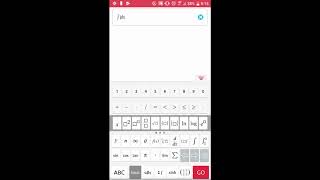 How to Enter a Problem on the Symbolab App Android and iPhone [upl. by Farver733]