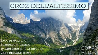 LAGO DI MOLVENO  Croz dellAltissimo  Percorso 340 immerso tra le Dolomiti  SPETTACOLO UNICO [upl. by Dnomar]