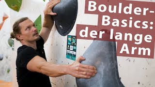 BoulderBasics klettern am langen Arm [upl. by Stiegler69]