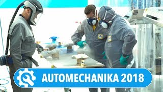 Ausbeulen Lackieren Schleifen  die Docs auf der Automechanika [upl. by Joris]