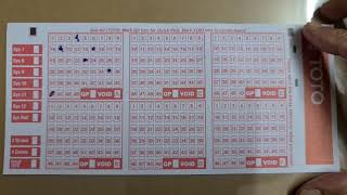 TOTO lottery 1 million prize Conducted by Singapore government [upl. by Leimad53]