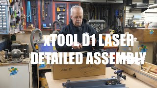 Makeblock xTool D1 Laser Detailed Assembly [upl. by Adnoraj164]