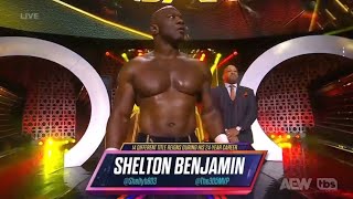 SHELTON BENJAMIN ENTRANCE DYNAMITE 161024 [upl. by Anyl]