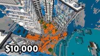 Last to Survive Raining TNT wins 10000  Challenge [upl. by Ayotl]