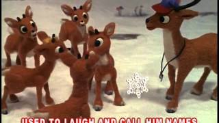 Rudolph the Red Nosed Reindeer Sing Along with Lyrics [upl. by Rosenblatt]