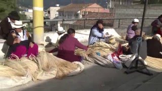 Documental Elaboración del Sombrero de Paja Toquilla [upl. by Ainosal439]