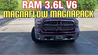 2017 RAM 36L V6 EXHAUST w MAGNAFLOW MAGNAPACK [upl. by Nette503]