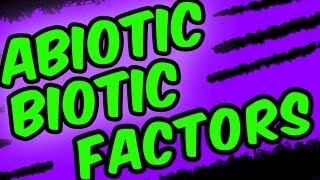 Abiotic factors Definition and Examples [upl. by Zephaniah673]