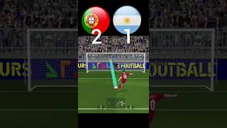 Portugal Vs Argentina What A Penalty [upl. by Ahsoym]