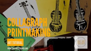 How to Do Collagraph Printmaking [upl. by Nah]