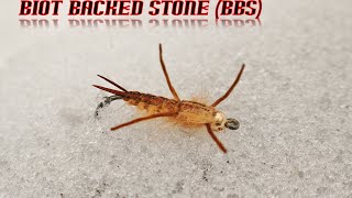 BBS Biot Backed Stonefly Fly Tying Tutorial [upl. by Jecho446]