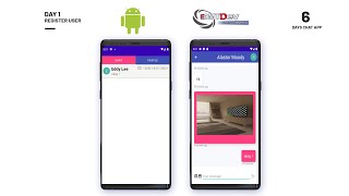 Android Studio Tutorial  Chat App Day 1 Register User [upl. by Hillier]