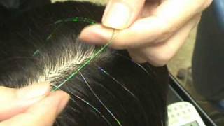 how to hair tinsel [upl. by Hut]