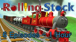 Cartoon Trains  1 Hour of Fun Adventures [upl. by Sidra]