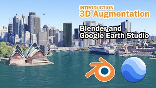 Blender amp Google Earth Studio  3D Augmentation 🌎  🔥 [upl. by Alleoj38]