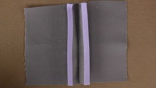 How To Finish Seams [upl. by Iadam]