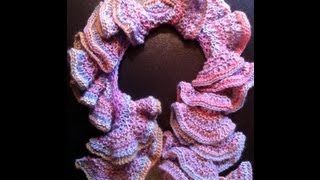 How to Knit a Spiral Scarf [upl. by Ainirtac]