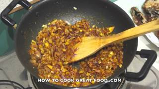 Mackerel Curry Recipe Video  Indian Fish Masala [upl. by Ewell496]