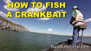 How To Fish Crankbaits for Monster Bass  Bass Fishing Techniques [upl. by Yreme]