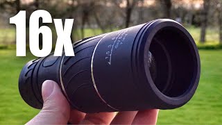 16x52 HD 16x Magnification Zoom Monocular by ARCHEER Review [upl. by Kendrick14]