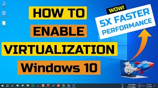 How To Enable Virtualization In Windows 10 [upl. by Venable522]