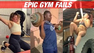 CROSSFIT amp WORKOUT FAILS COMPILATION  EPIC GYM FAILS [upl. by Naor51]