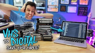 How to Convert VHS Tapes to Digital [upl. by Ardle]