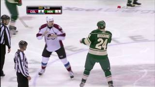 David Koci vs Derek Boogaard Oct 21 2009 [upl. by Preiser]