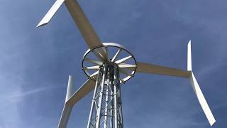 Vertical Wind Turbine ANewB 15 megawatt VAWT [upl. by Vinnie]