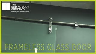 Frameless Glass Door The Sliding Door Company [upl. by Scholz]