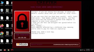 Crypter v240 ransomware removal crypter file virus [upl. by Jedediah]