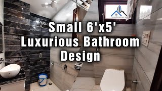 6x5 small bathroom design and setting  luxurious Bathroom in small area  6x5 bathroom ideas [upl. by Nevek493]