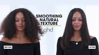 How to smooth naturally textured hair with the ghd glide✨ [upl. by Spaulding531]