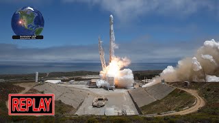 REPLAY Falcon 9 launches NROL113 from Vandenberg 5 Sep 2024 [upl. by Jody]