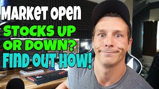 How To Know If A Stock Will Spike or Drop At Market Open [upl. by Annovoj]