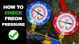 How to Check AC Freon Level [upl. by Godrich927]