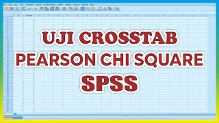 Cara Uji Chi Square dengan SPSS  Chi Square Tabel 2x3 Part 1 [upl. by Nwahsak]