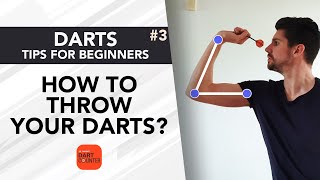 How To Throw Your Darts  Darts Tips for Beginners 3 [upl. by Nara]