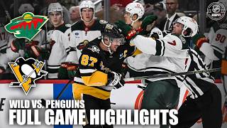 Minnesota Wild vs Pittsburgh Penguins  Full Game Highlights  ESPN NHL [upl. by Anekam]