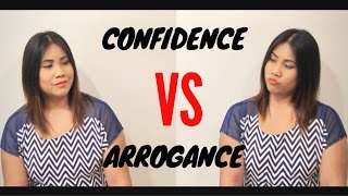 Confidence Vs Arrogance  How To Tell The Difference 🎭 [upl. by Aiblis928]