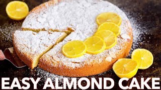 Easy Almond Cake Recipe Gluten Free [upl. by Poock]