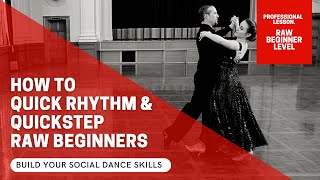 Quick Rhythm Dance PLUS Beginner Quickstep  Ballroom Mastery TV [upl. by Gnem]