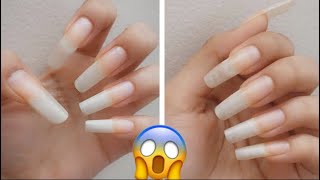 How to grow LONG amp STRONG nails long nail care routine  Basic Nail Art Tutorial [upl. by Cott]