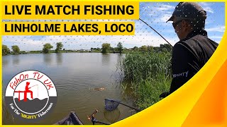 LIVE MATCH FISHING  LINDHOLME LAKES LOCO POND  NOSH amp THE OLD BOYS [upl. by Eyr]